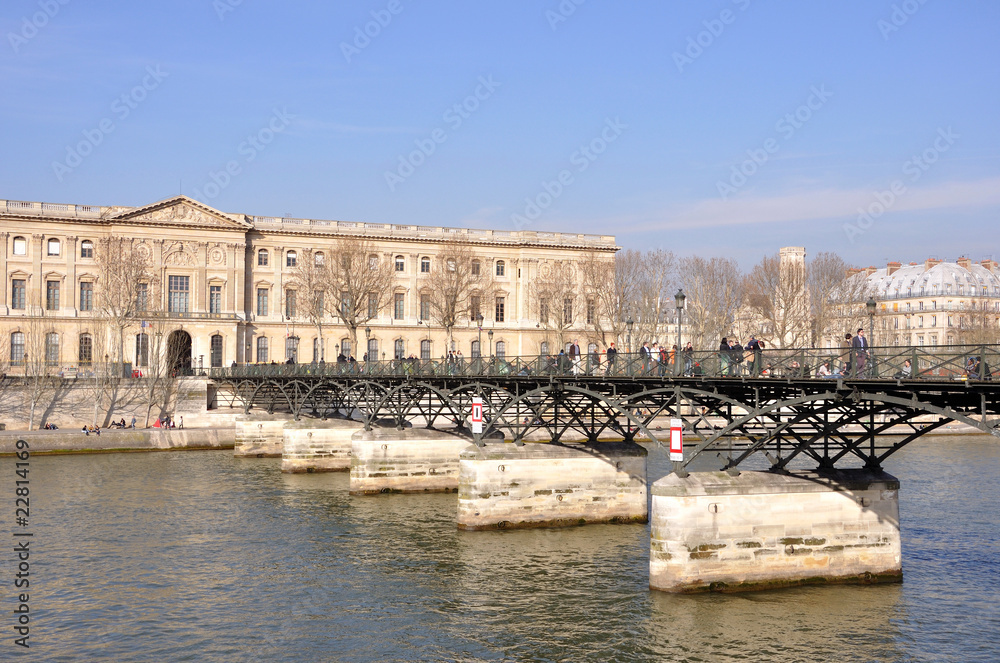 Naklejka premium pont des arts 2