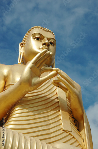 Golden Buddha at Dambulla,Sri Lanka