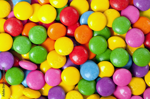 Photography color candies