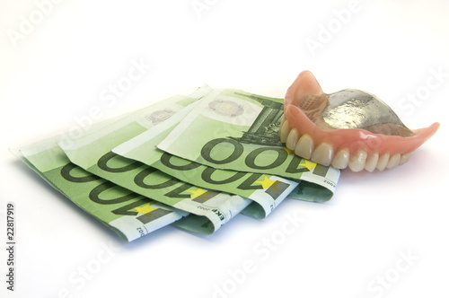 Dentures and money