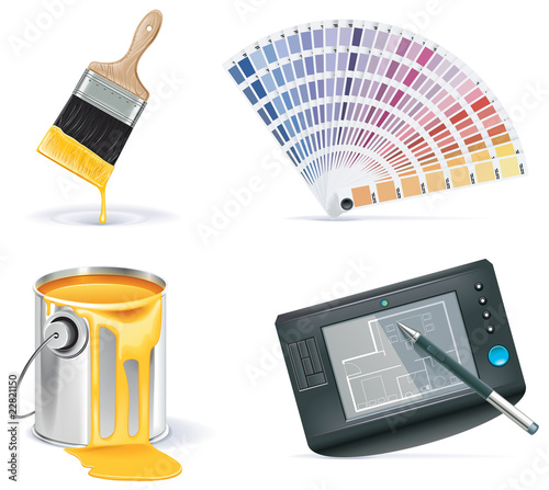 Vector Homebuilding & Renovating icon set. Part 2