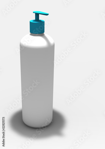 botella de gel