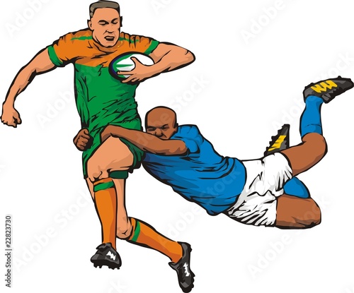 rugby action