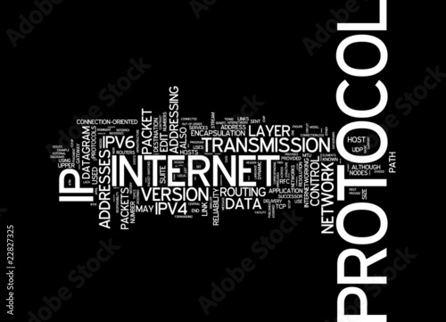 IP - Internet Protocol photo