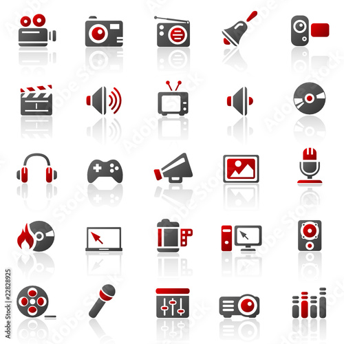 rot entertainment icons - set 11