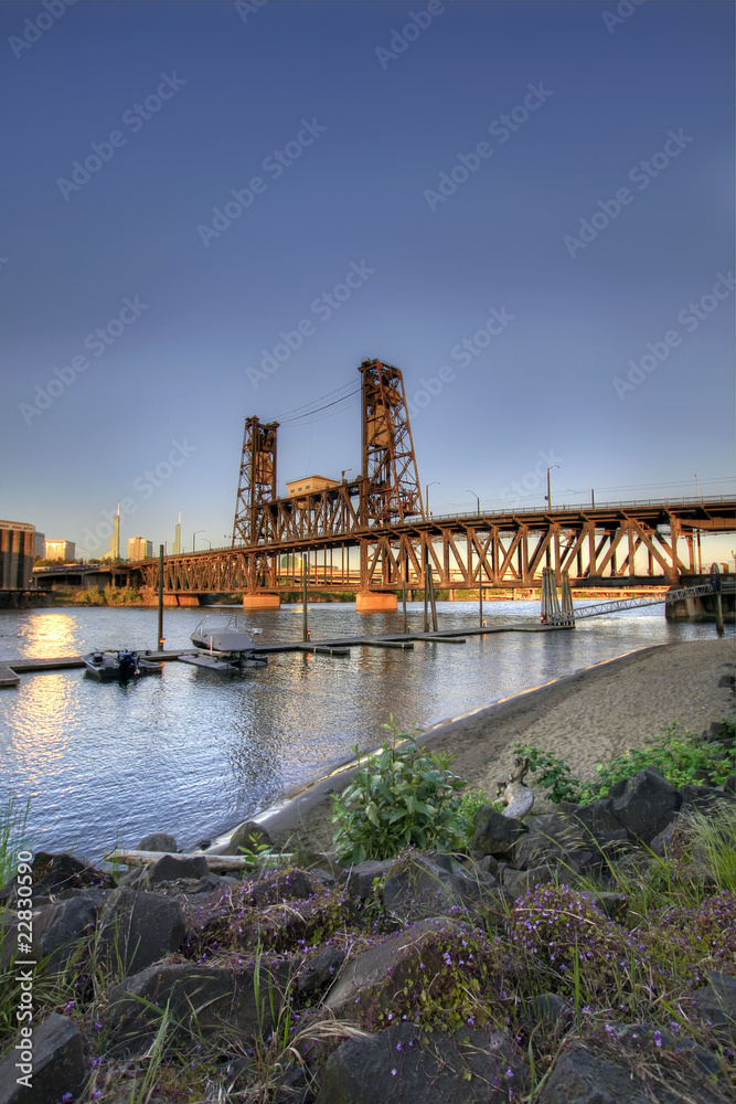 Steel Bridge Portland Oregon 4