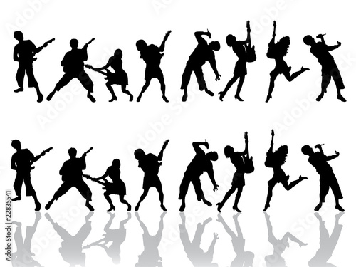 Party Silhouetten