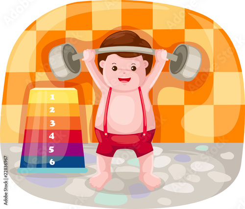 weight lifting player