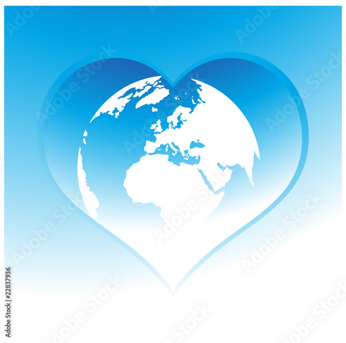 Herz Welt