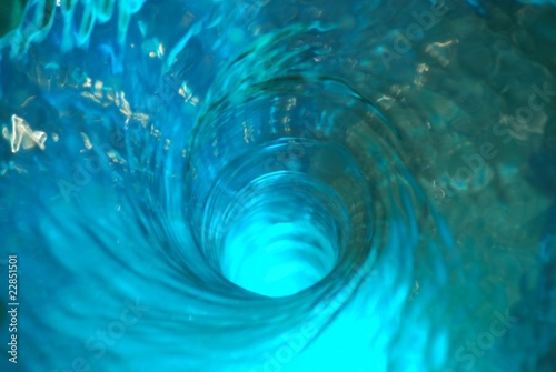 blue water tornado