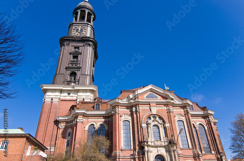 St. Michaeliskirche, Michel, Hamburg photo