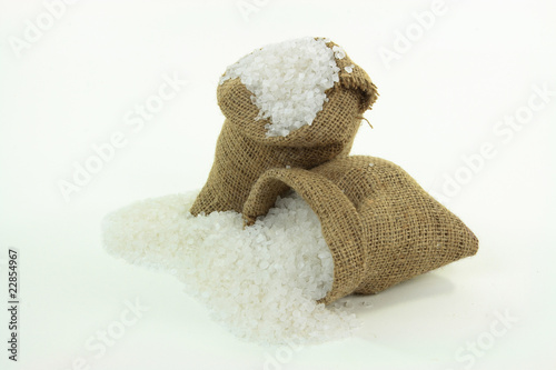 Rock crushed Salt.