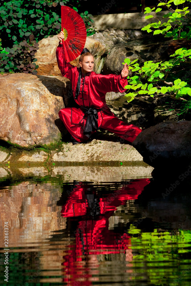 Tai chi girl Tai chi girl