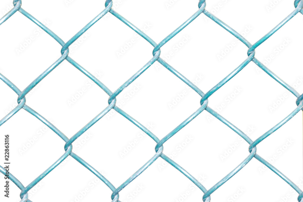 Fototapeta premium Metal fence