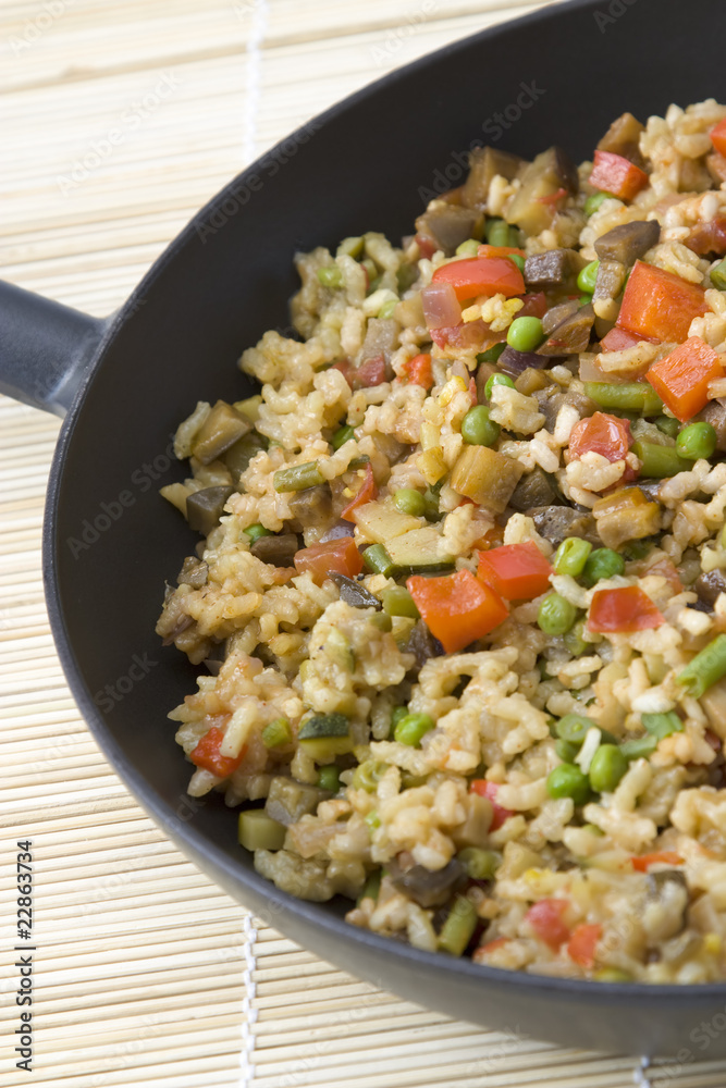 Vegetarische Paella Vegetarische Paella