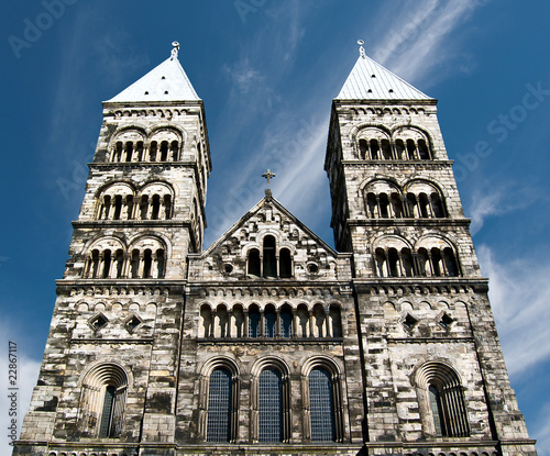 Cathédrale de Lund en Suède photo