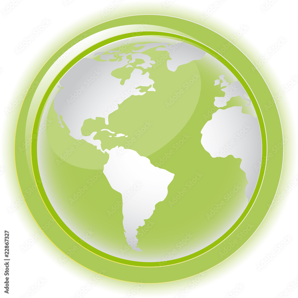 Globe concept icon web internet vector illustration