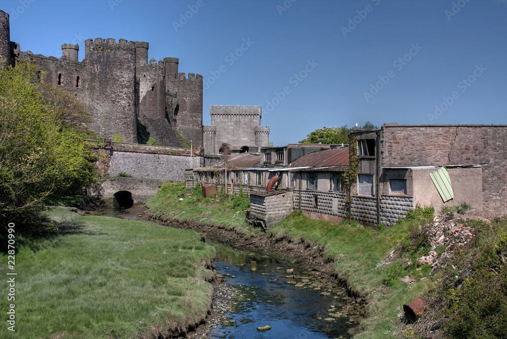 Obraz premium Conwy Castle