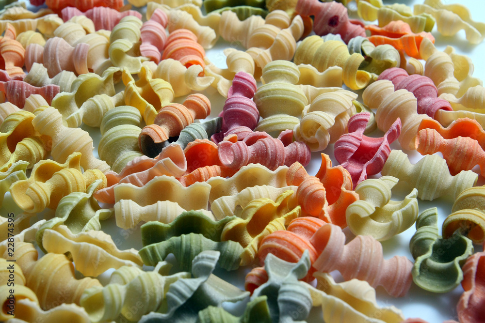 Pâtes colorées Pâtes colorées
