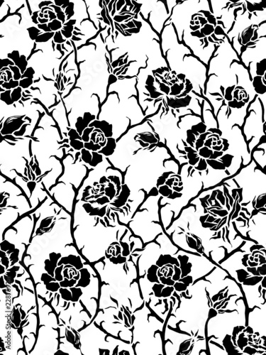 Black roses
