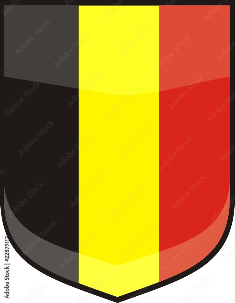 Fototapeta premium blason belgique