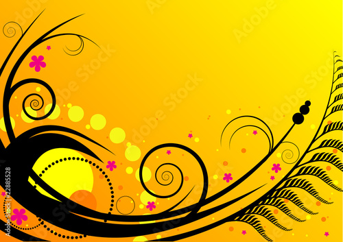 Floral Background - Tropicana