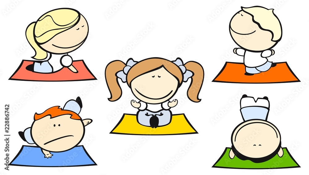 Funny kids #29 - yoga Funny kids #29 - yoga