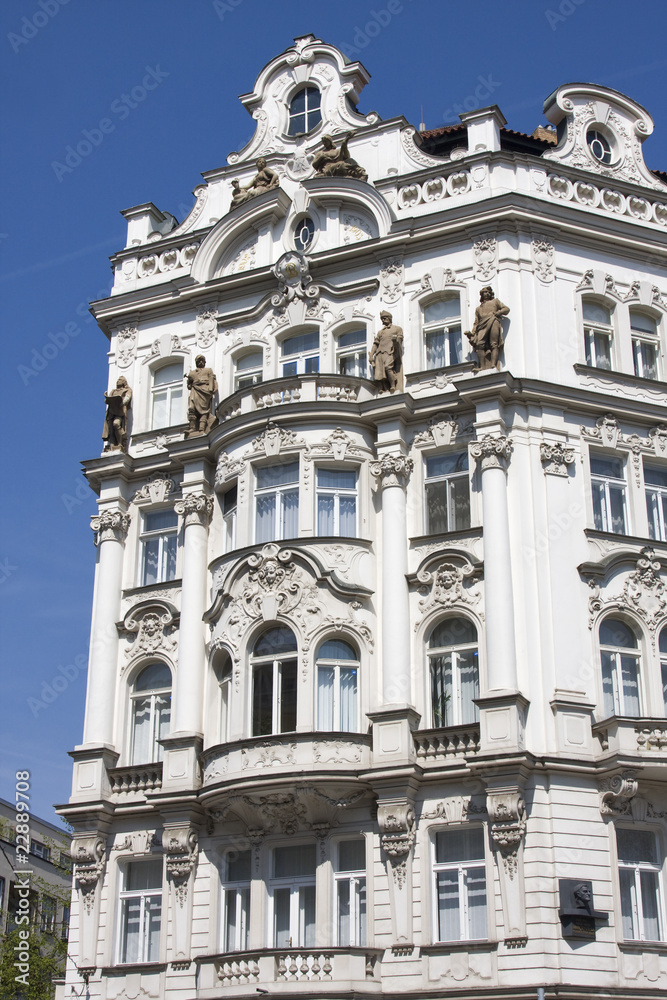 Fototapeta premium fassade in prag