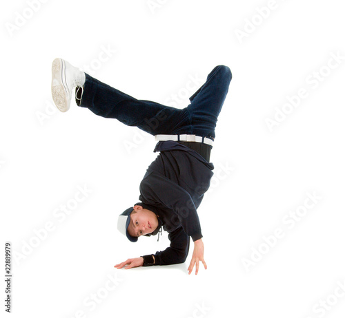 hip hop dancer.breakdance