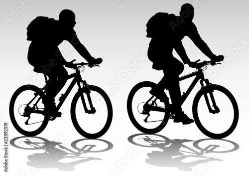 Bicycle tourist