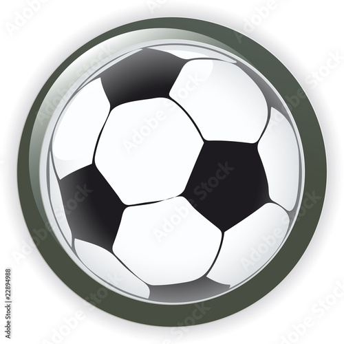 Football soccer background button vector illustration