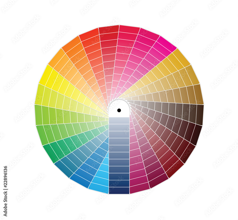 Obraz premium color guide