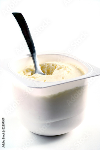 Un pot de yaourt