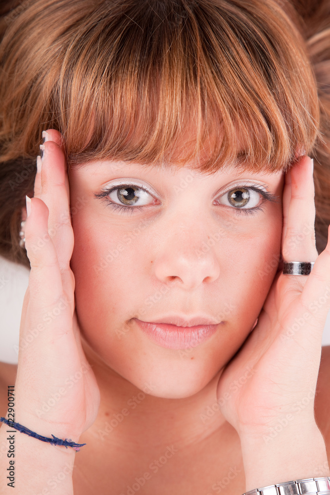 Beautiful woman portrait