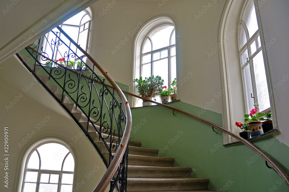 Fototapeta premium stiegenhaus