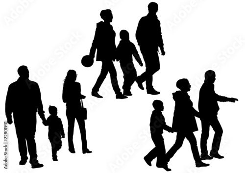 Walking family