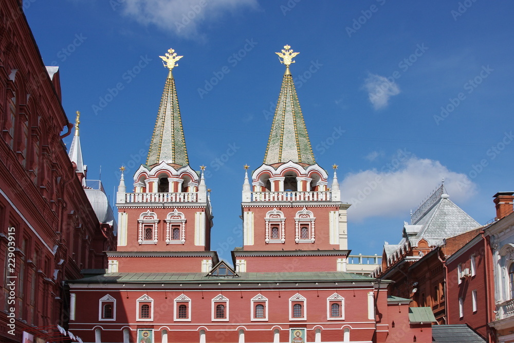 Historical Museum on Red Square in Moscow