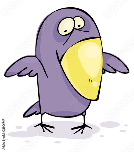 Funny crow