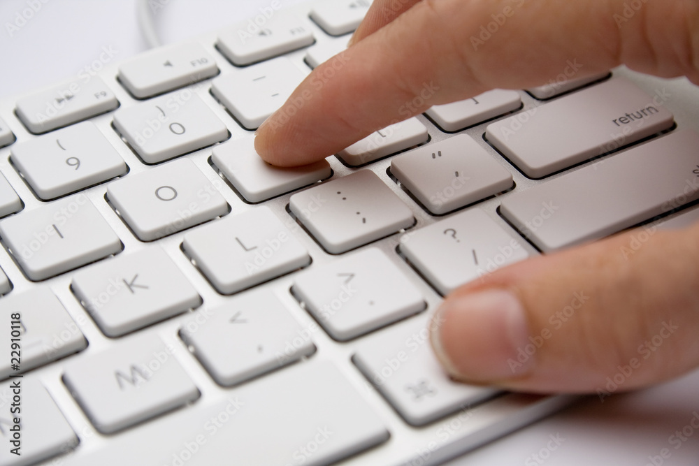 Fingers on Keyboard Fingers on Keyboard