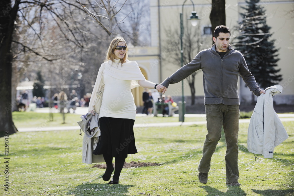 Obraz premium happy pregnancy