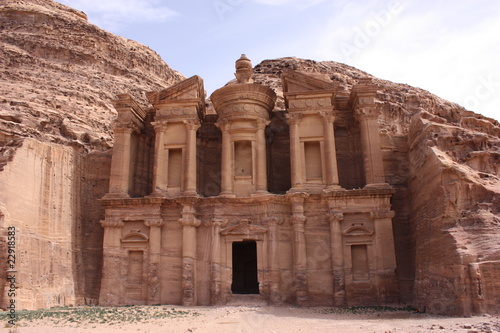 Monastery o Al-Deir, Petra photo