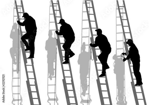 Work on stairs