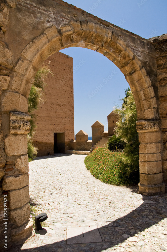 Obraz premium Alcazaba Castle in Almería