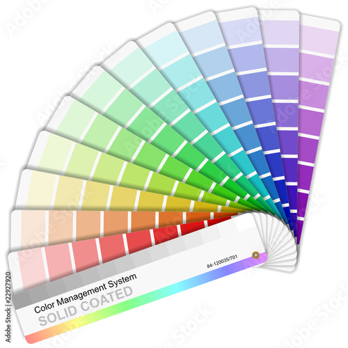 Pantone color palette