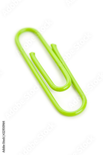 Wallpaper Mural Green Paper Clip Torontodigital.ca