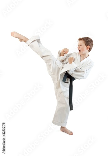 Martial arts boy