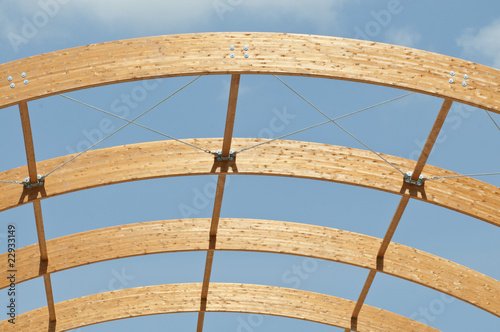 copertura in legno