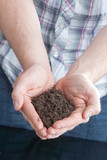 two handfuls of soil