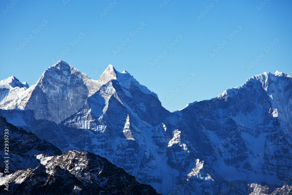 High mountains Himalaya