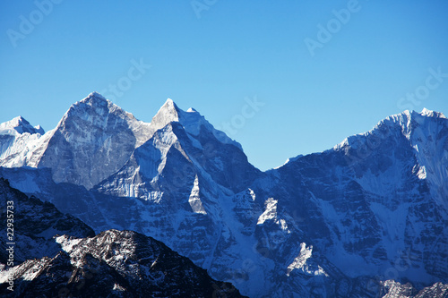 High mountains Himalaya